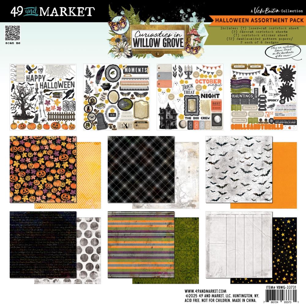 49 & Market Curiosities in Willow Grove Halloween Assortment Pack